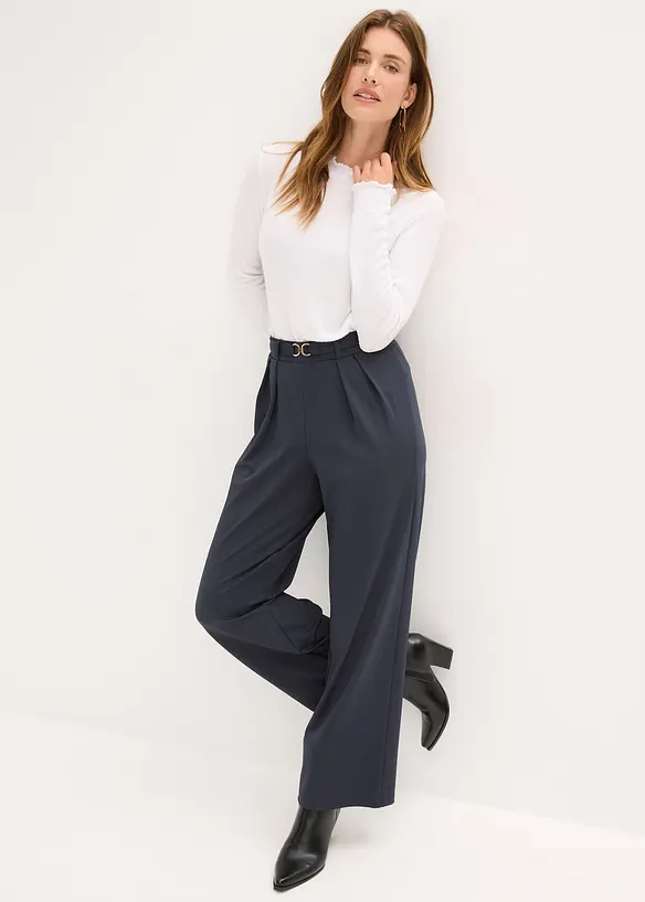 Pull on-bukse i jersey, bonprix
