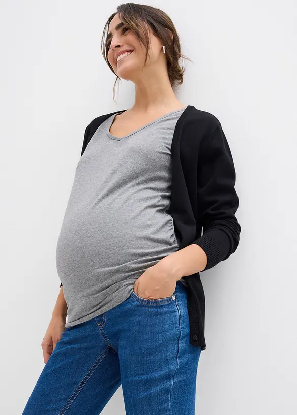 Mammajeans med økologisk bomull, Skinny, bonprix