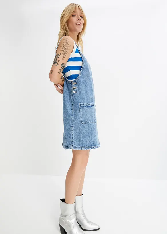 Jeans-snekkerkjole, bonprix