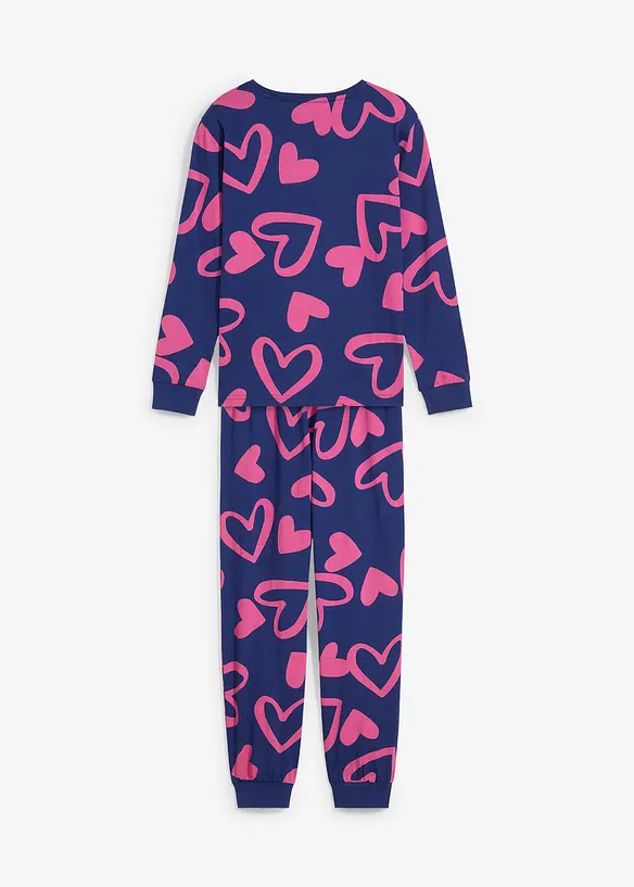 Pyjamas i 100% økologisk bomull (2-delt sett), bonprix