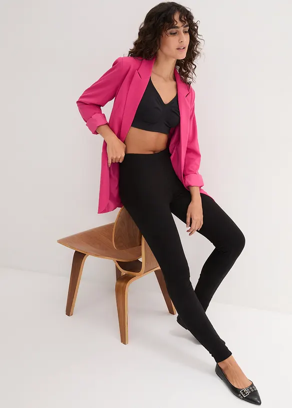 Leggings i lang modell (2-pack), bonprix