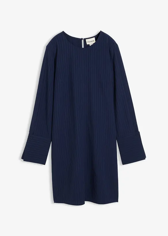 Minikjole i strukturmateriale, bonprix