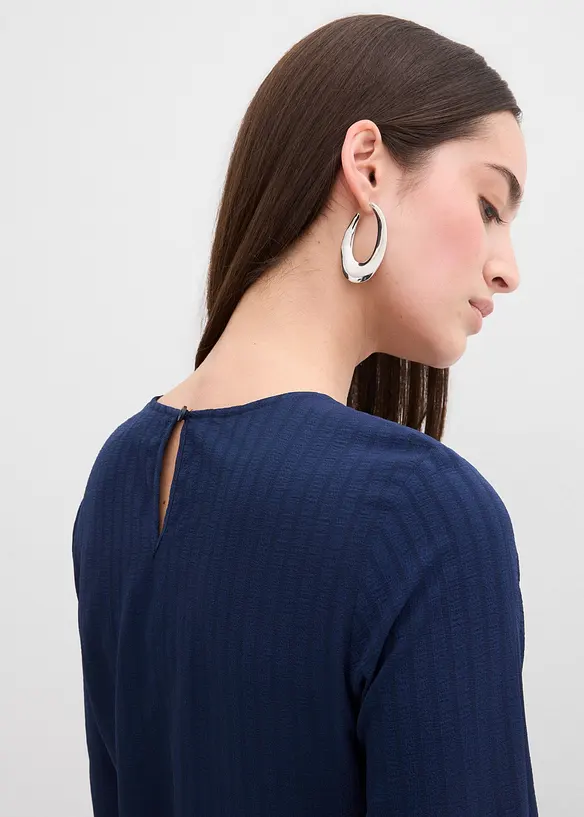 Minikjole i strukturmateriale, bonprix