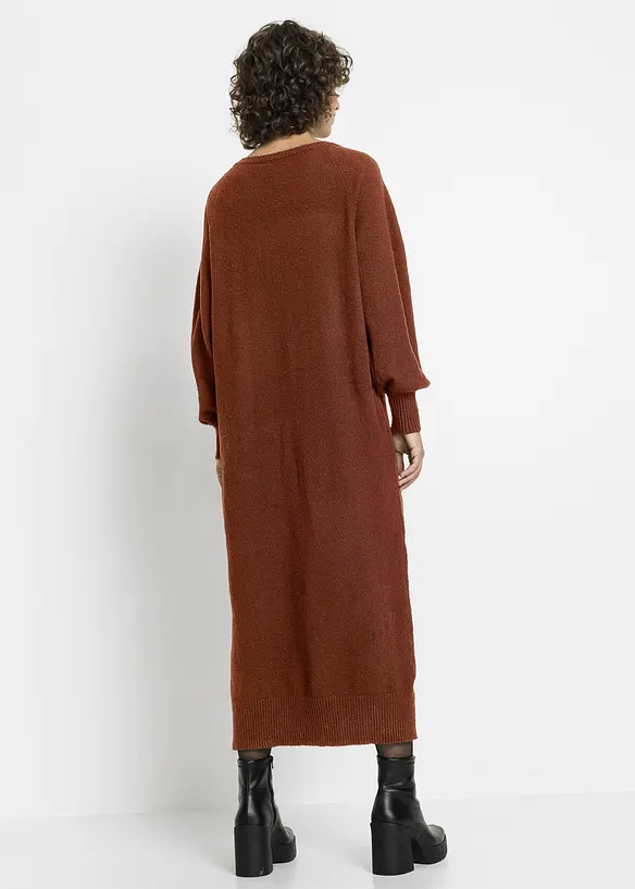 Legglang, oversized og strikket kjole, bonprix
