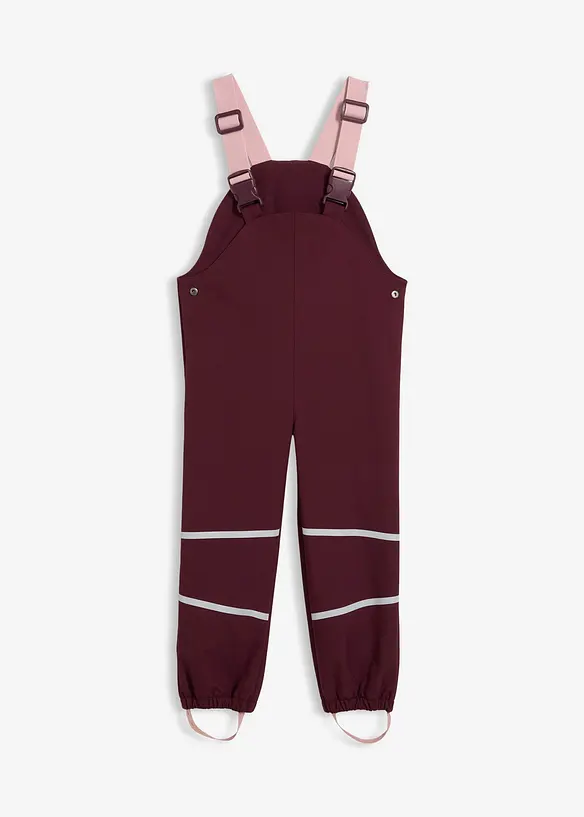 Vannavstøtende, varmende softshell-regnbukse, bonprix