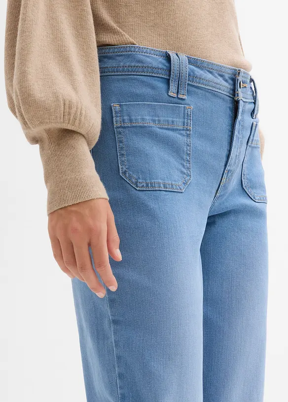 Straight-jeans Mid Waist, bonprix