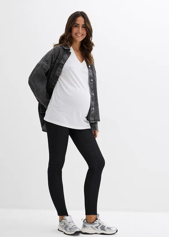 Mammaleggings i varmt materiale, bonprix