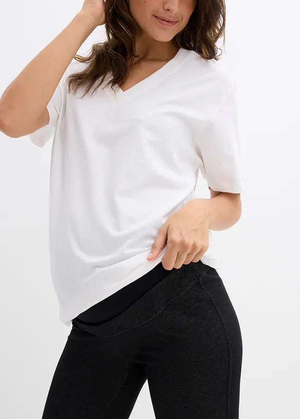 Mammaleggings i varmt materiale, bonprix