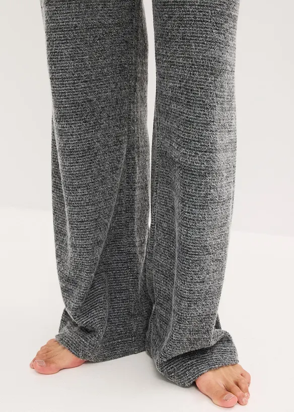 Loungewear-bukse i myk chenille, bonprix