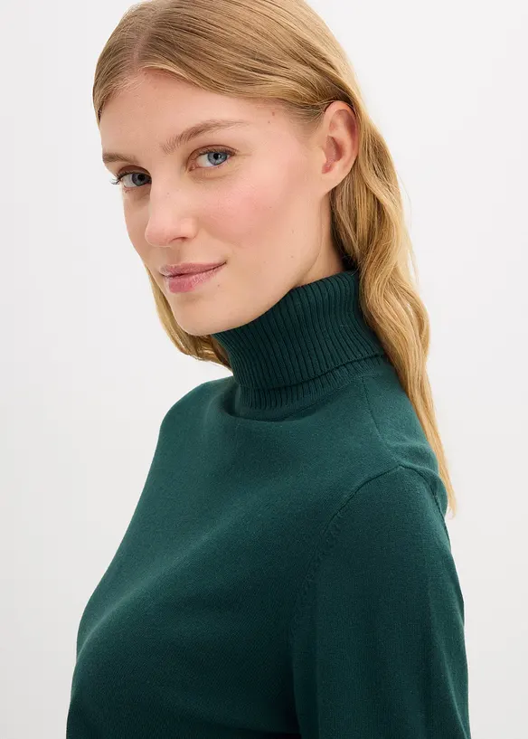 Høyhalset genser, bonprix