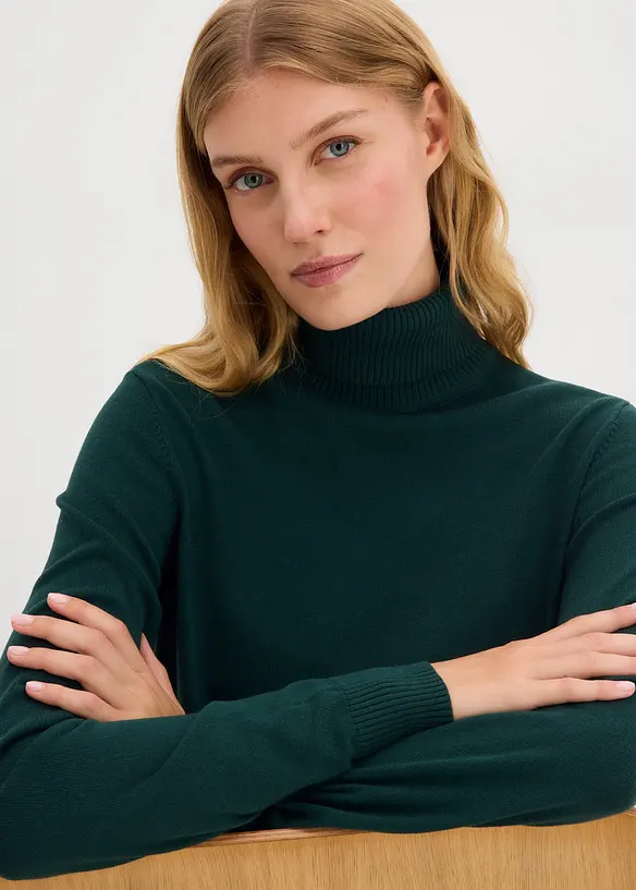 Høyhalset genser, bonprix