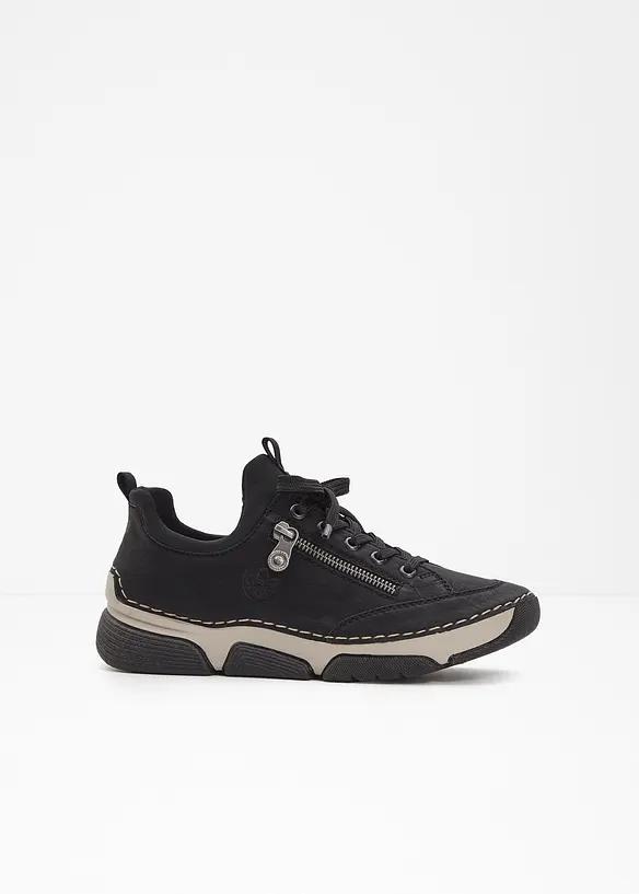 Komfortable sneakers med polstret inners&aring;le fra Rieker, Rieker