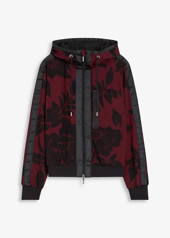 Sweatjakke med bomull, bonprix