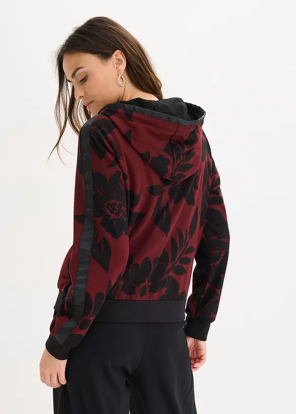 Sweatjakke med bomull, bonprix