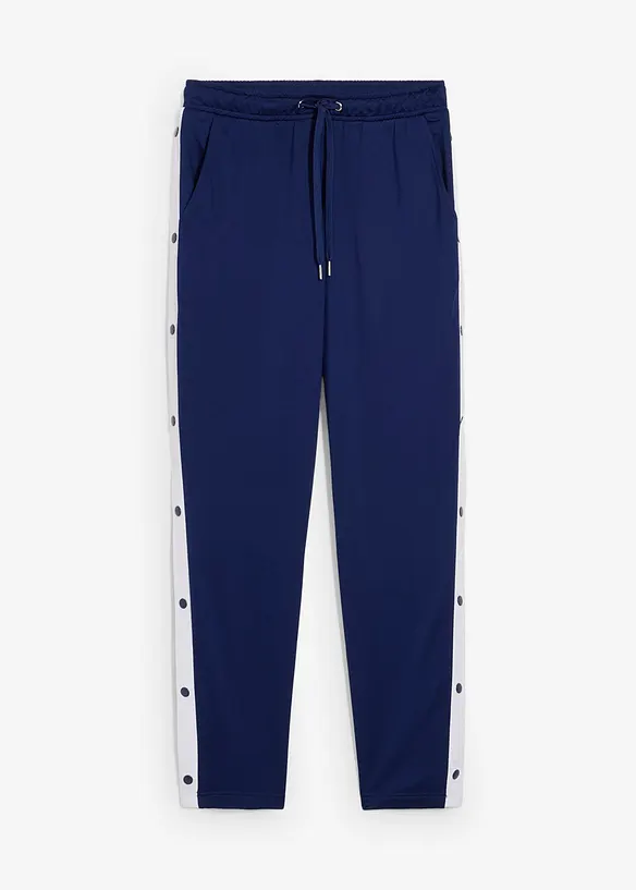 Joggebukse med trykknapper, hurtigtørkende, bonprix