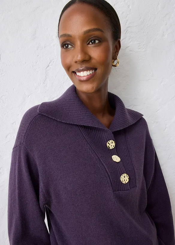 Genser i merinoull, bonprix