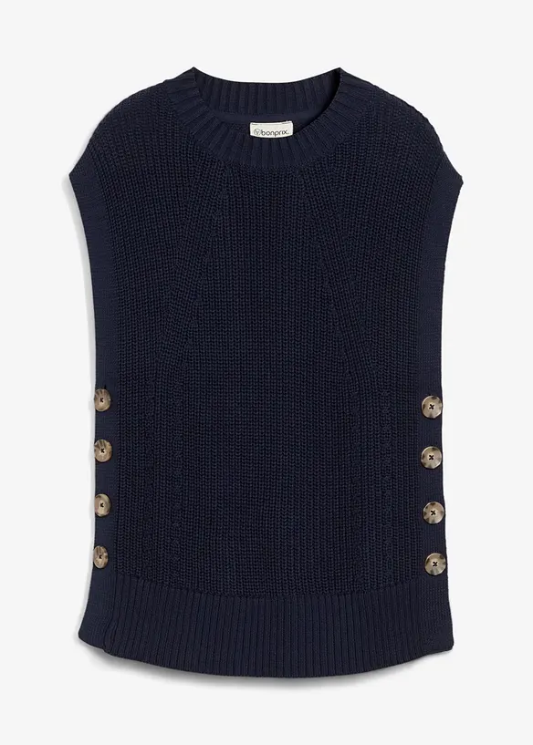 Strikket vest, bonprix