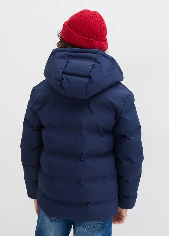 Vattert jakke med hette, bonprix