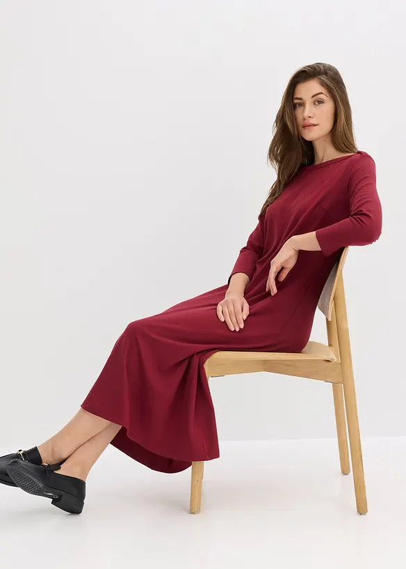 Jerseykjole i behagelig Punto di Roma-materiale, bonprix