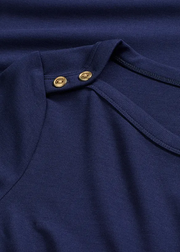 Jerseykjole i behagelig Punto di Roma-materiale, bonprix