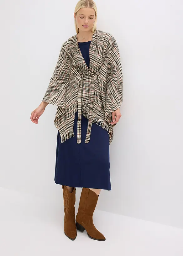 Jerseykjole i behagelig Punto di Roma-materiale, bonprix