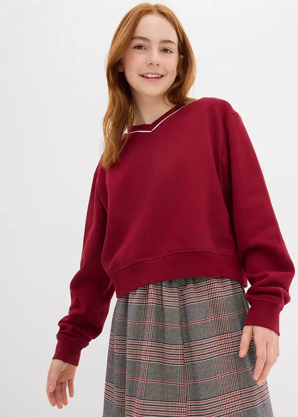 Sweatshirt i 100% økologisk bomull, bonprix