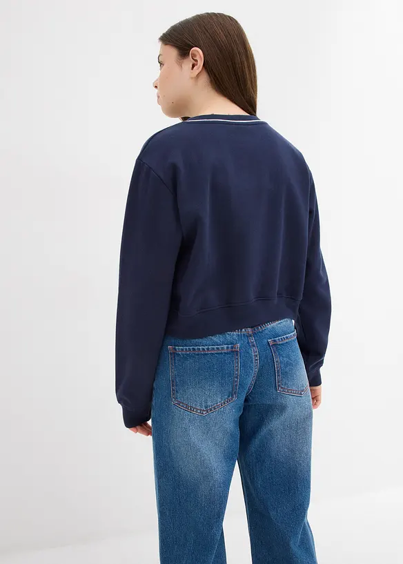 Sweatshirt i 100% økologisk bomull, bonprix