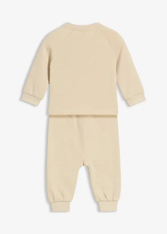 Joggedress med økologisk bomull (2-delt sett), bonprix