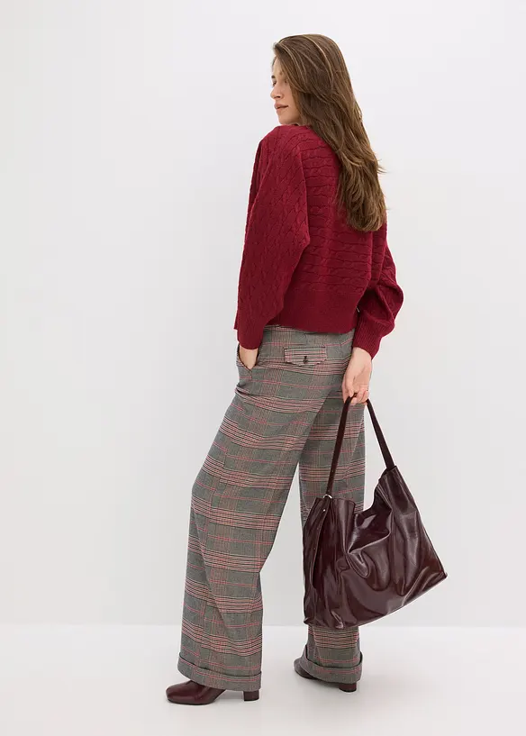 Oversized strikkejakke, bonprix