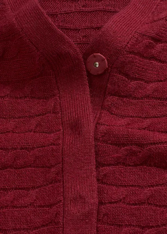 Oversized strikkejakke, bonprix