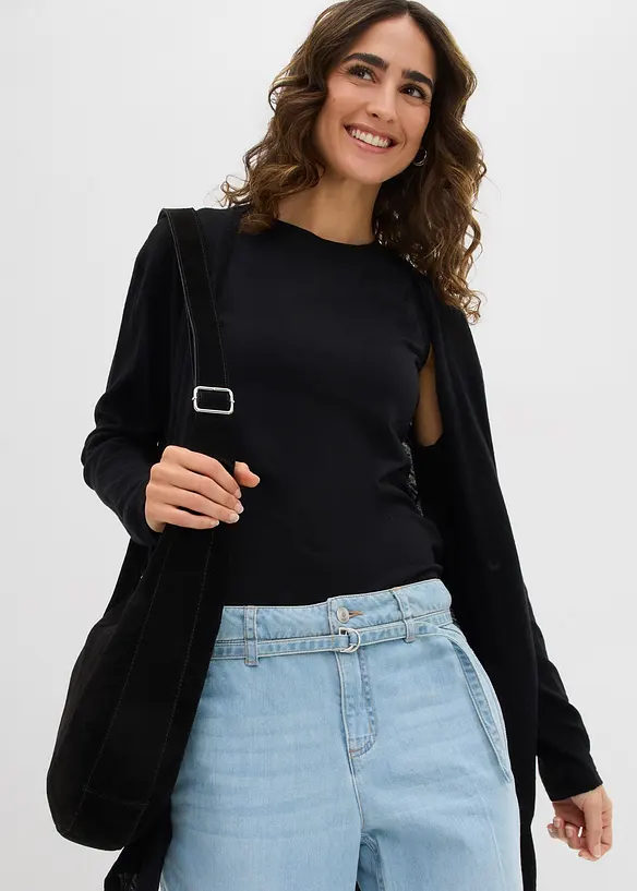 Lang, åpen cardigan, bonprix