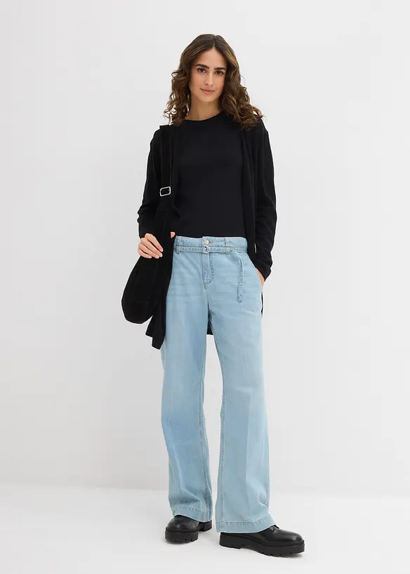 Lang, åpen cardigan, bonprix