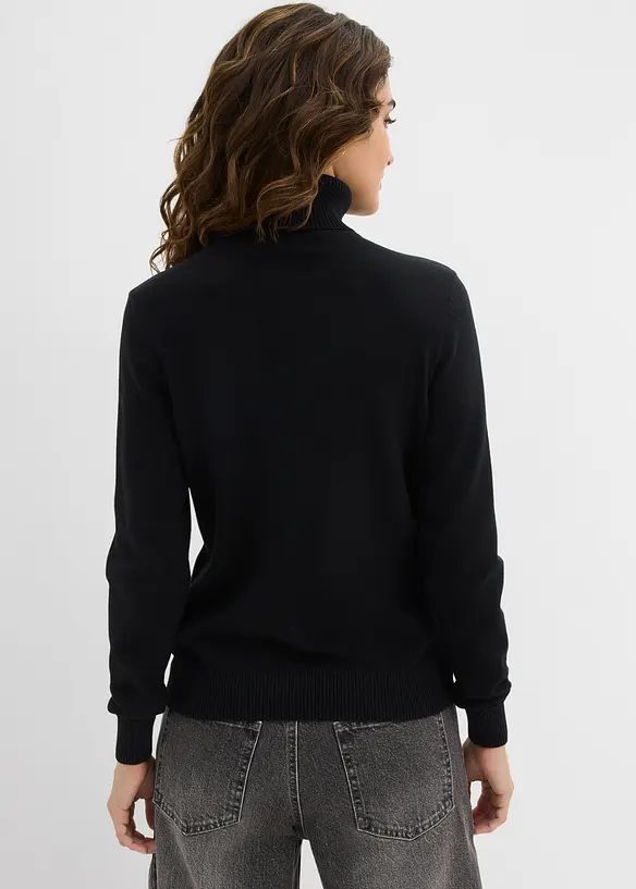 Høyhalset genser, bonprix
