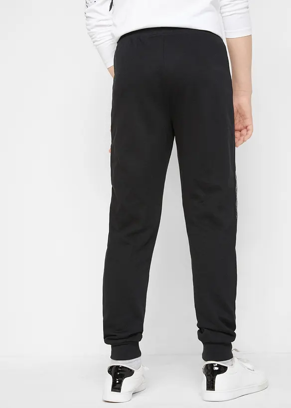 Joggebukse i myk bomullsmiks, bonprix