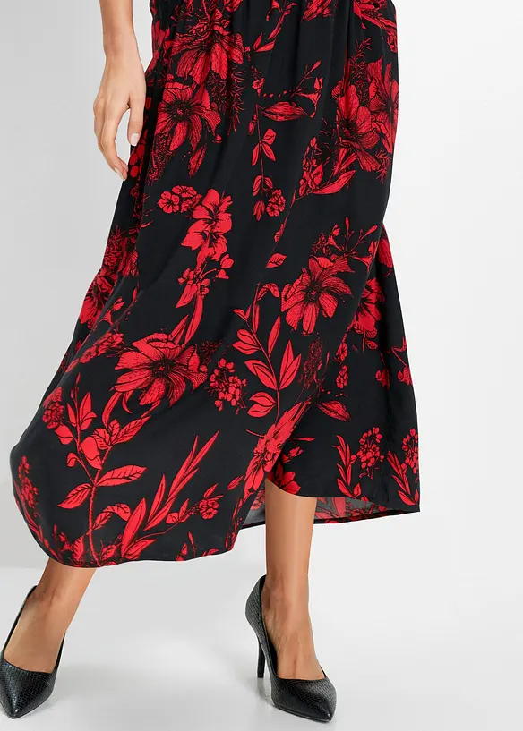 Maxiskj&oslash;rt i viskose, bonprix