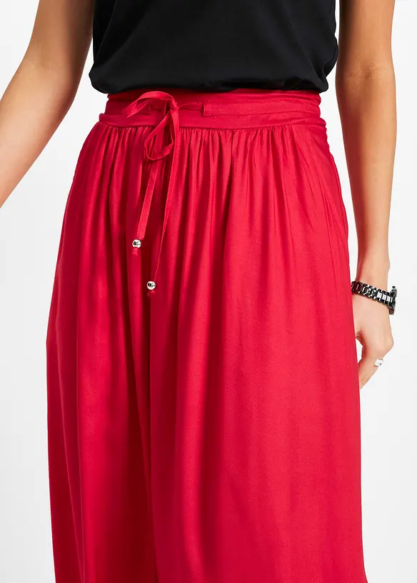 Maxiskj&oslash;rt i viskose, bonprix