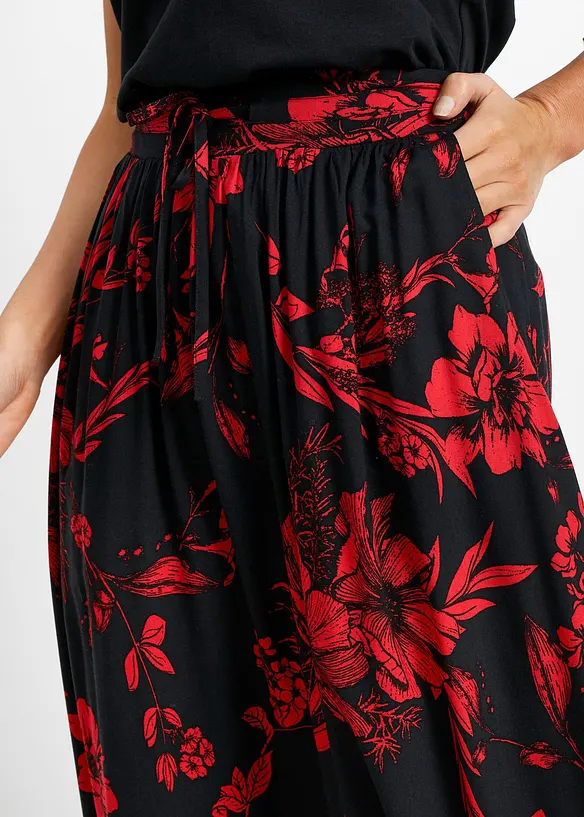 Maxiskj&oslash;rt i viskose, bonprix