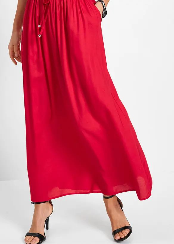 Maxiskj&oslash;rt i viskose, bonprix