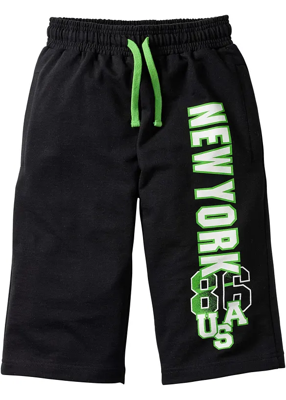 Sweat-bermuda i 100% bomull, bonprix