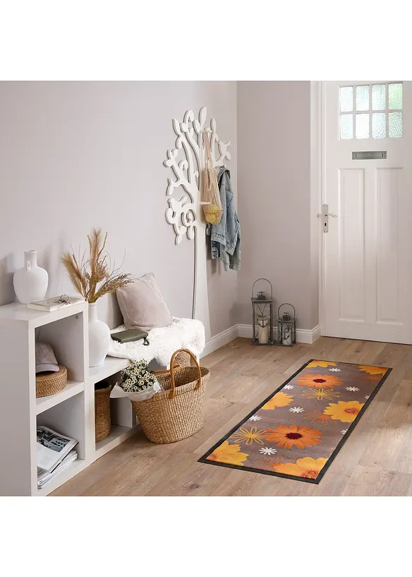 Matte med blomstermotiv, bonprix