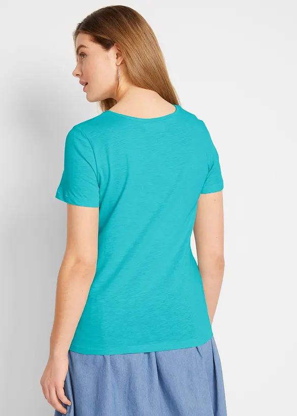 T-shirt med trykk, bonprix