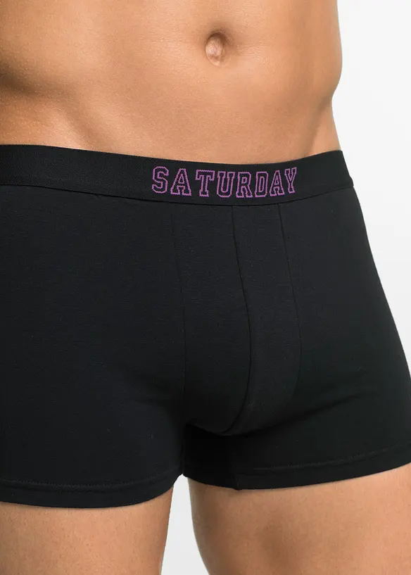 Boksershorts med bomull i ettersittende modell (7-pack), bonprix