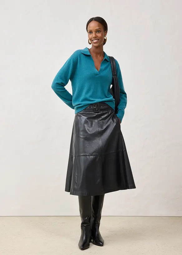 Kasjmirgenser med Good Cashmere Standard®-andel, bonprix