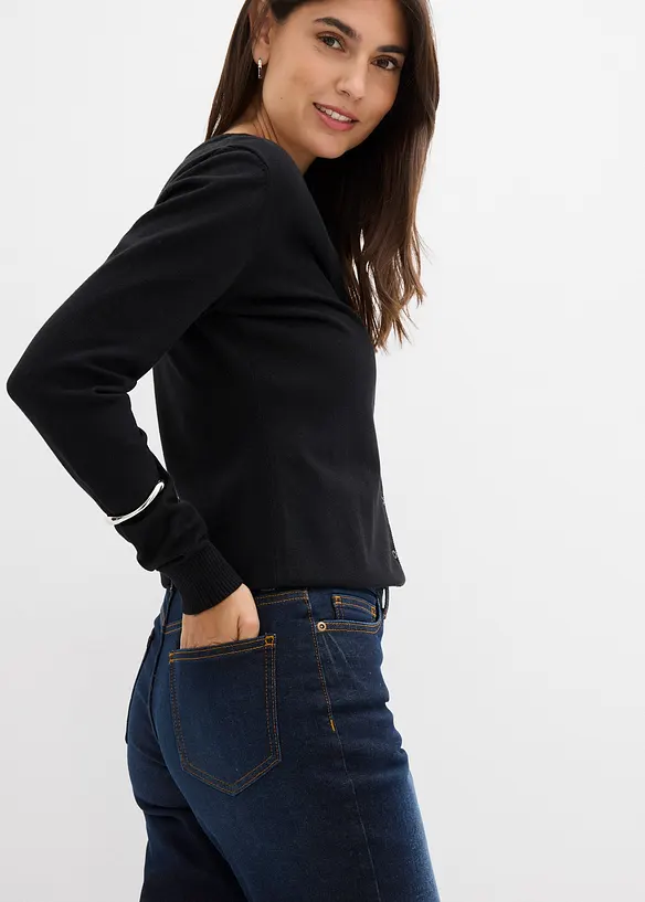 Bootcut-jeans Mid Waist, bonprix