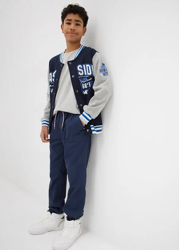 Casual termobukse mykt bomullsf&ocirc;r, bonprix