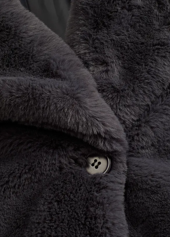 Kåpe i fuskepels, bonprix