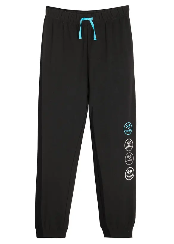 Joggebukse i myk bomullsmiks, bonprix