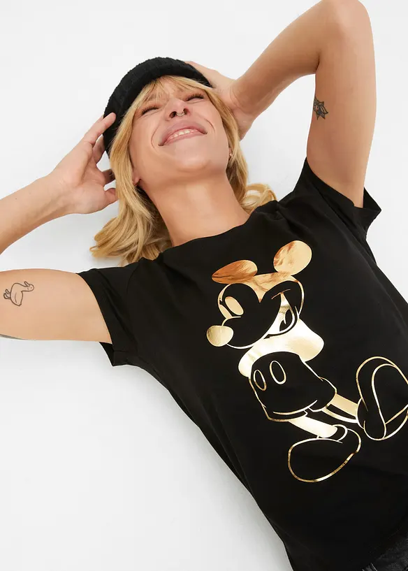 T-skjorte med Mikke Mus-trykk, Disney