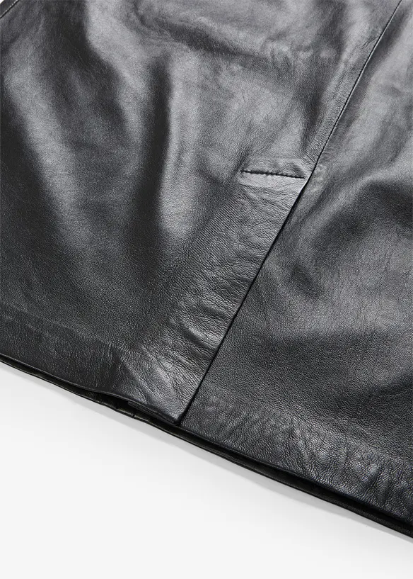 Skinnkjole av lammenappa, bonprix