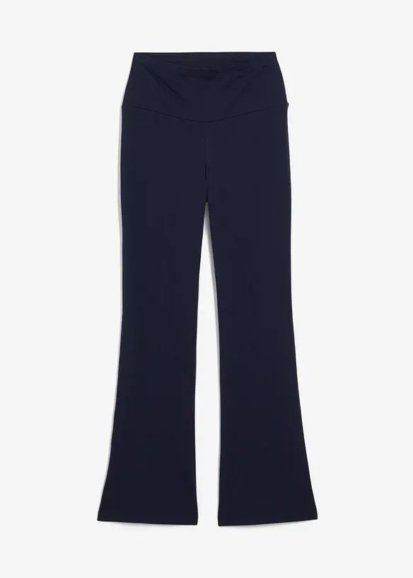 Slengbukse i økologisk bomull med stretch, bonprix